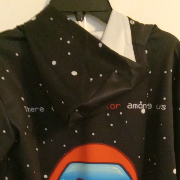 Among Us Youth Hoodie with Colorful Characters Size S - Picture 5 of 8